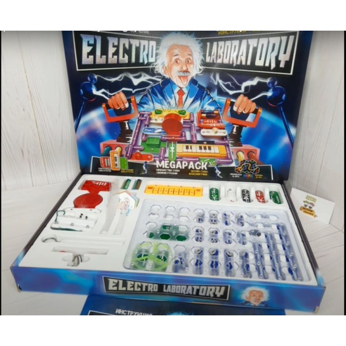 Конструктор електронний «Electro Laboratory. Megapack», у коробці 45,5х33х5 см, ТМ Данко Тойс