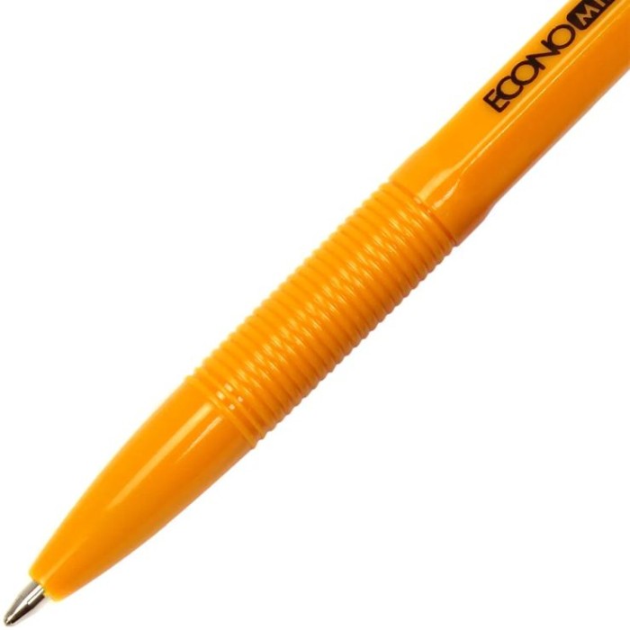 Ручка «Yellow Pen» кулькова синя 0,5 мм, корпус жовтий, ТМ Economix