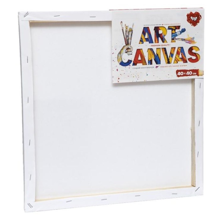 Полотно для малювання «Art Canvas» 40х40 см, ТМ Данок Тойс