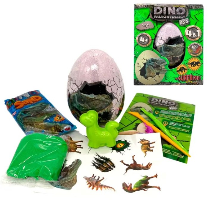 Креативна творчість «Dino Paleontology. EGG» 4 в 1, у коробці 40х6х28,5 см, ТМ Данко Тойс