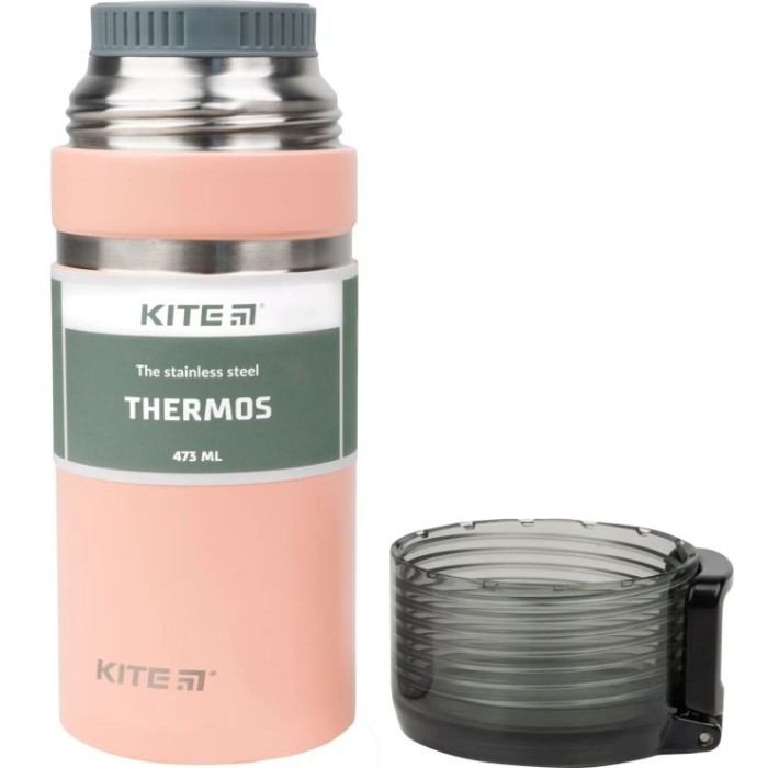 Термос «Kite» 473 мл персиковий TM Kite