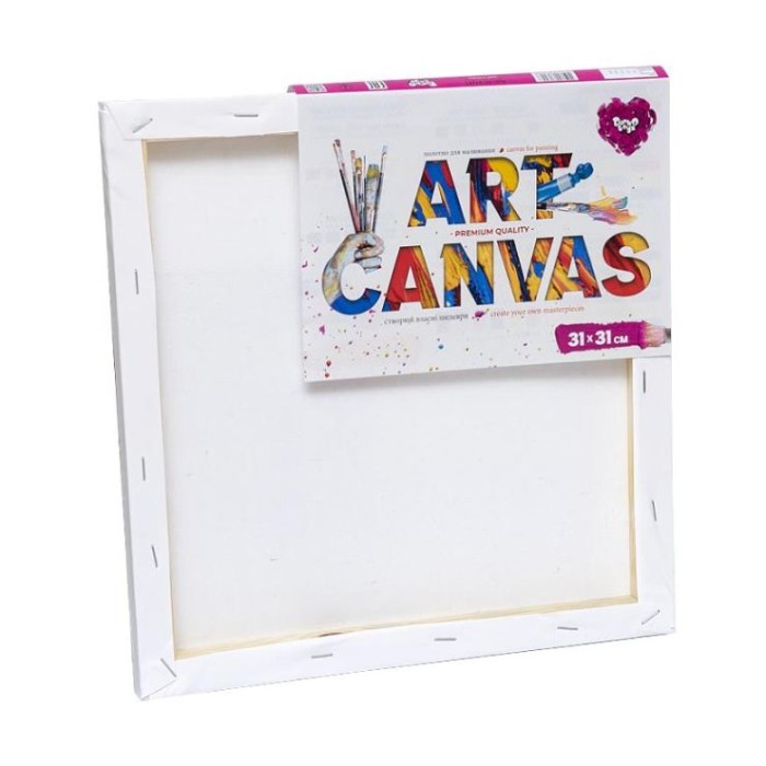 Полотно для малювання «Art Canvas» 31х31см, ТМ Данко Тойс