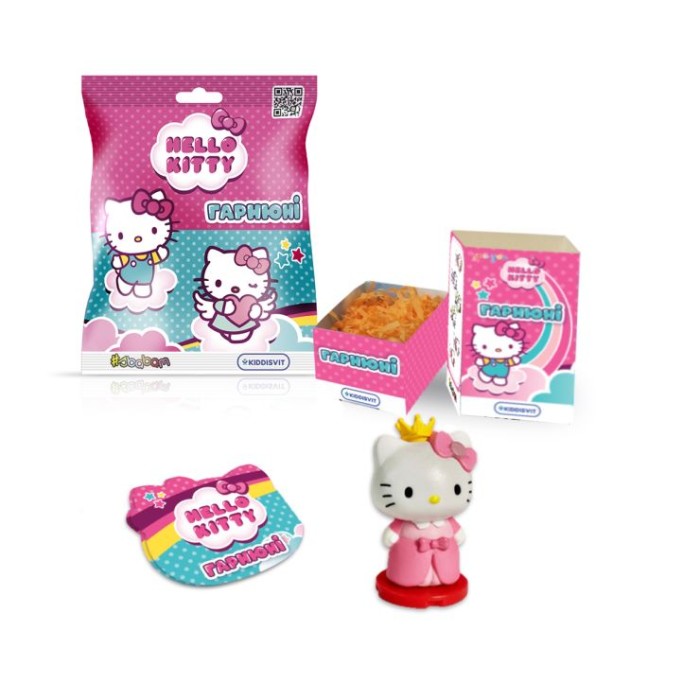 Колекційна фігурка-сюрприз «You-You. Гарнюні Hello Kitty» 5х5х5 см, в асортименті, у дисплеї