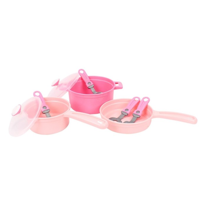 Набір посуду з 9 предметів, у сітці 31,5х20х10 см, ТМ Технок