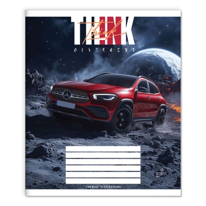 Зошит на 12 аркушів у косу лінію «Новий шлях» №2548, ТМ Brisk