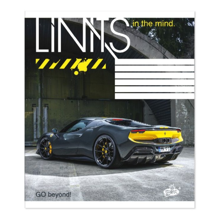 Зошит на 48 аркушів у клітинку «Динаміка сталі» №2594, ТМ Brisk