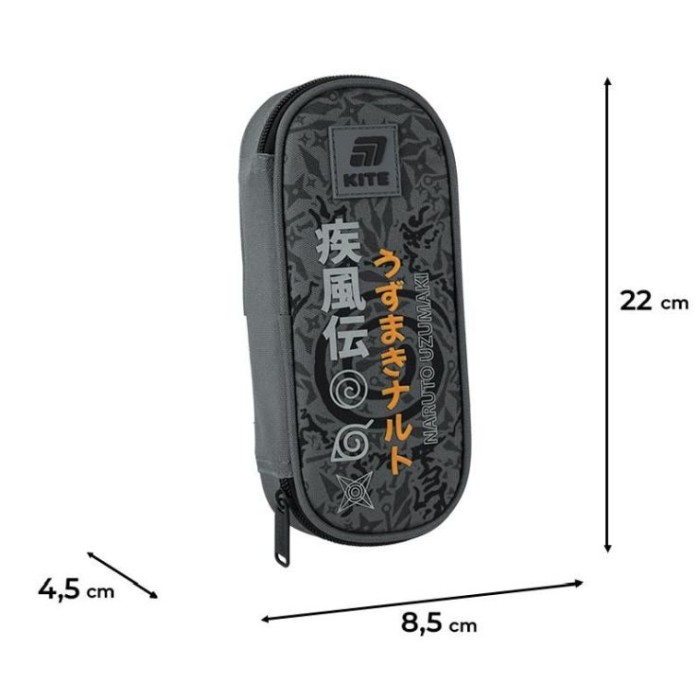 Пенал «NR» 8,5х22х4,5 см, ТМ Kite