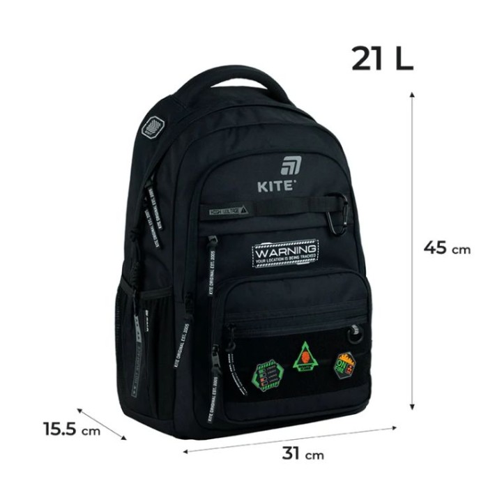 Рюкзак 45х31х15,5 см, 1019L-2, ТМ Kite Education teens
