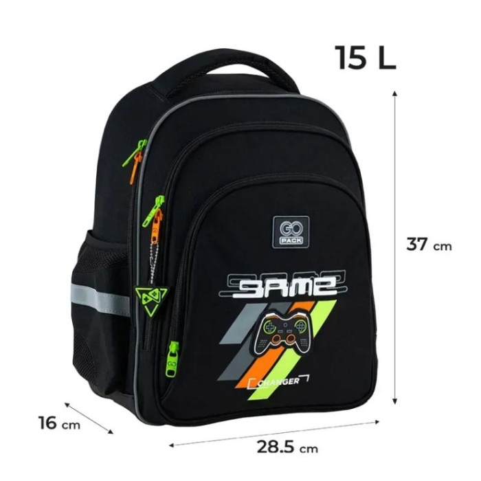 Рюкзак «Next Level» 37х28,5х16 см, 2606S-6, GoPack Education