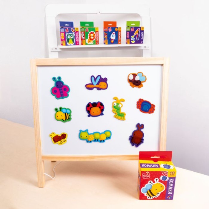 Набір магнітів «Комахи» з 10 елементів, ТМ Vladi Toys