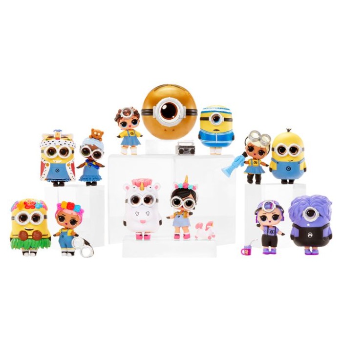 Ігровий набір з лялькою LOL SURPRISE! «Loves Minions» 8 см з фігуркою, в асортименті, у колбі 10х9х9 см