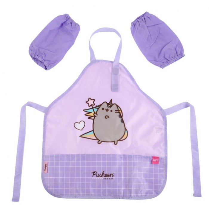 Фартух для творчості «Pusheen» з нарукавниками для дівчинки, ТМ Yes