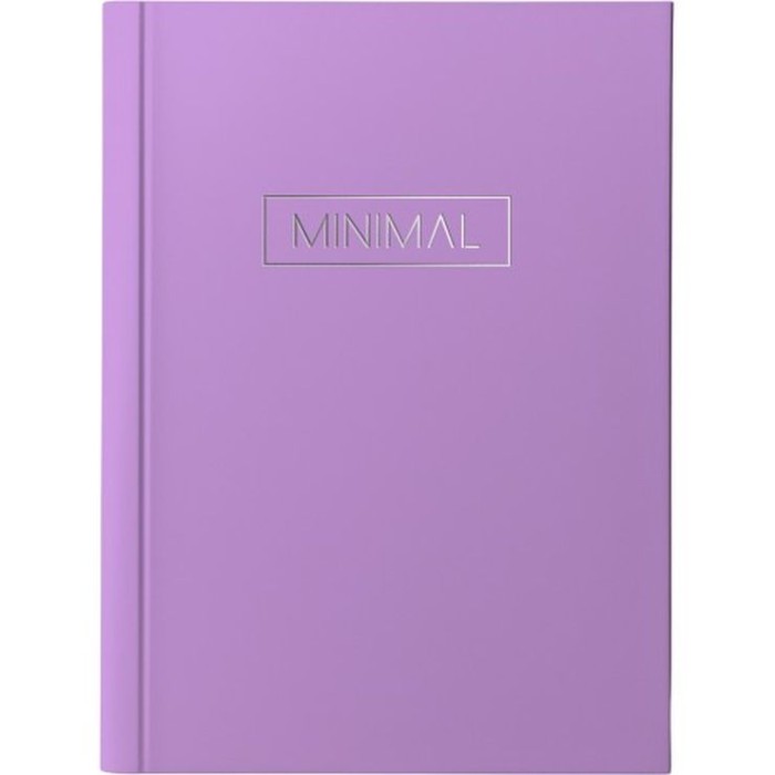 Блокнот «MINIMAL» А5 на 160 аркушів у клітинку з ламінованою обкладинкою, в асортименті, ТМ Рюкзачок