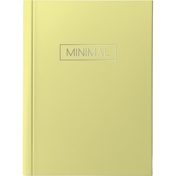 Блокнот «MINIMAL» А5 на 160 аркушів у клітинку з ламінованою обкладинкою, в асортименті, ТМ Рюкзачок