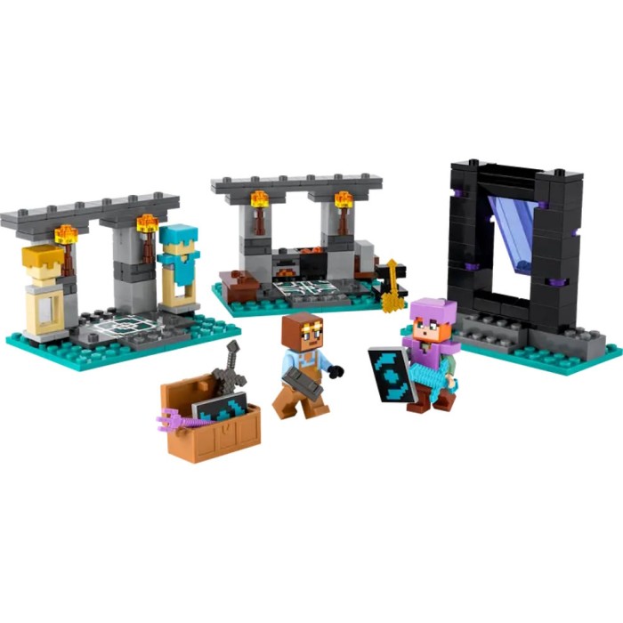 Конструктор «Зброярня» на 203 деталі, у коробці 19х5х26, ТМ Lego