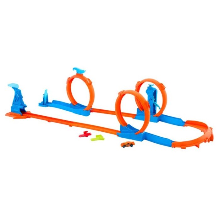 Трек «Трипл-луп» серії «Track Creator», у коробці 12х44 см, Hot Wheels