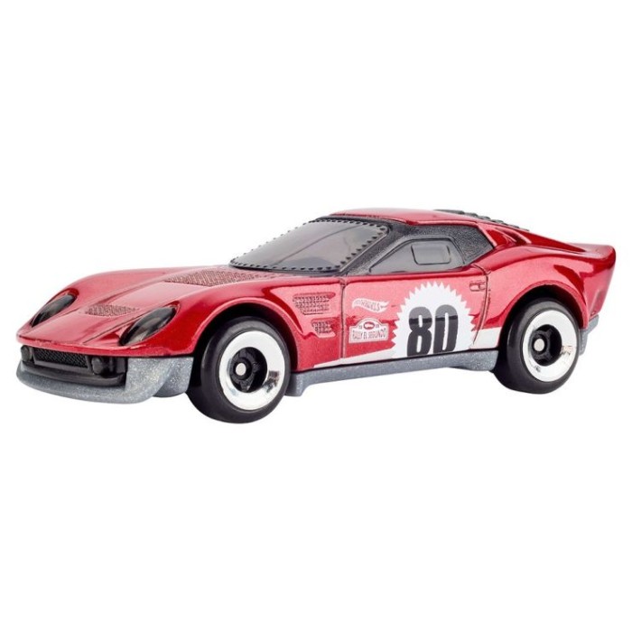 Набір з 5 базових машинок «80 років драйву Mattel», у коробці 29х11х4 см, Hot Wheels