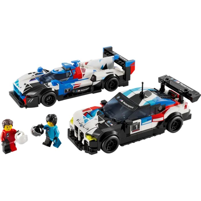 Конструктор «BMW M4 GT3 і BMW M Hybrid V8» на 676 деталей, у коробці 35х9х19, ТМ Lego