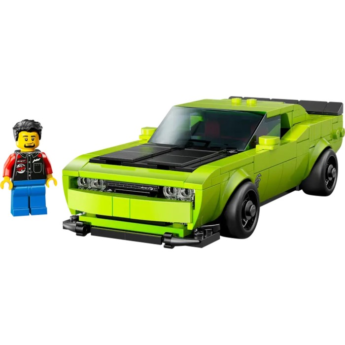 Конструктор «Спортивний автомобіль Dodge Challenger SRT Hellcat» на 390 деталей, у коробці 26х9х14 см, ТМ Lego