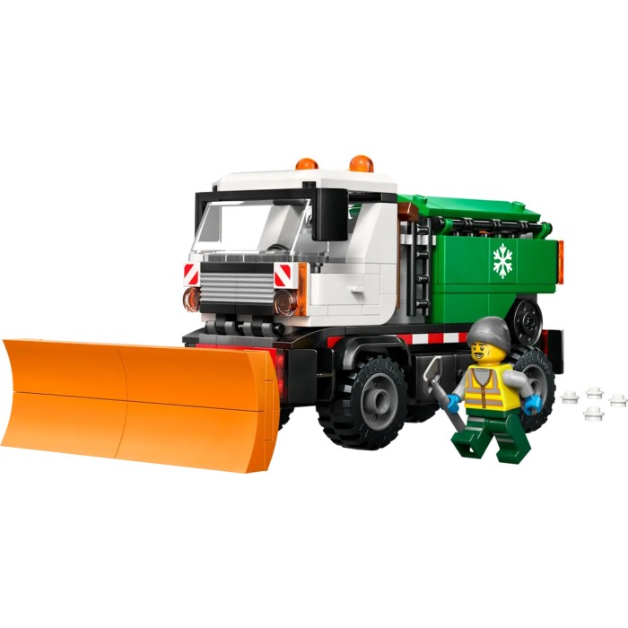 Конструктор «Снігоприбиральник» на 263 деталі, у коробці 26х6х19, ТМ Lego