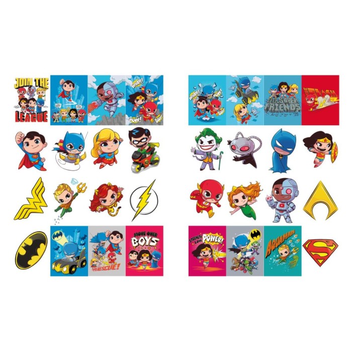 Розмальовка зі стікерами «WB Super Friends» на 16 сторінок з м`якою обкладинкою 21х29 см, ТМ Ідейка