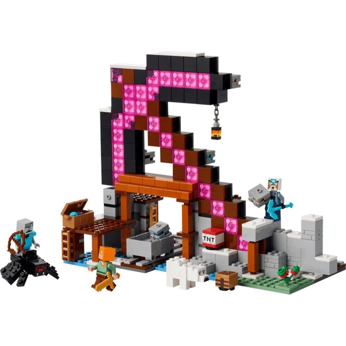 Конструктор «Шахта Кирка» на 530 деталей, у коробці 28х8х26 см, ТМ Lego