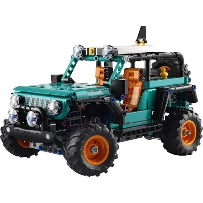 Конструктор «Позашляховик Jeep® Wrangler Rubicon» на 723 деталі, у коробці 38х7х26 см, ТМ Lego