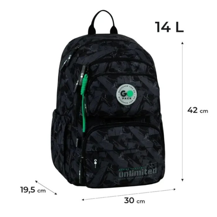 Рюкзак «Unlimited» 42х30х19,5 см, 120M-4, GoPack Education
