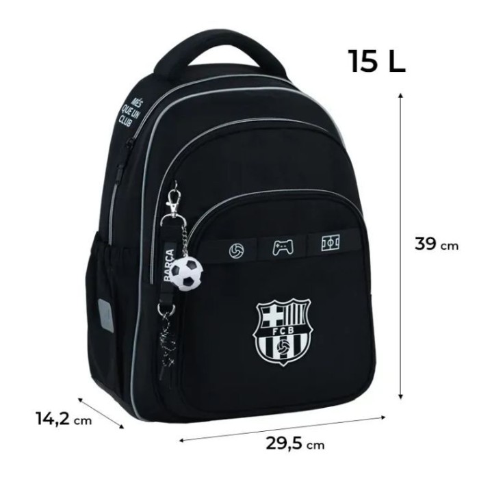 Рюкзак «FC Barcelona» 39х29,5х14 см, 763M, Kite Education