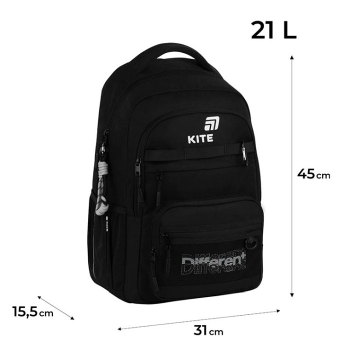Рюкзак «Different» 45х31х15,5 см, 1019L, Kite Education teens