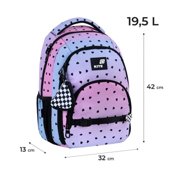Рюкзак «Gradient» 42х32х15 см, 905М, Kite Education teens