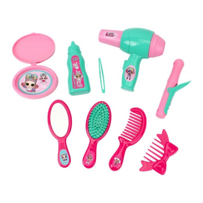 Набір перукаря «L.O.L. SURPRISE! Covert And Cool» з 11 елементів, у валізі 34,5х25х16 см, ТМ Технок
