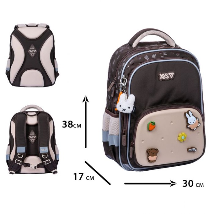 Рюкзак «Miffy Bunny», 38х30х13 см, S-72M, ТМ Yes