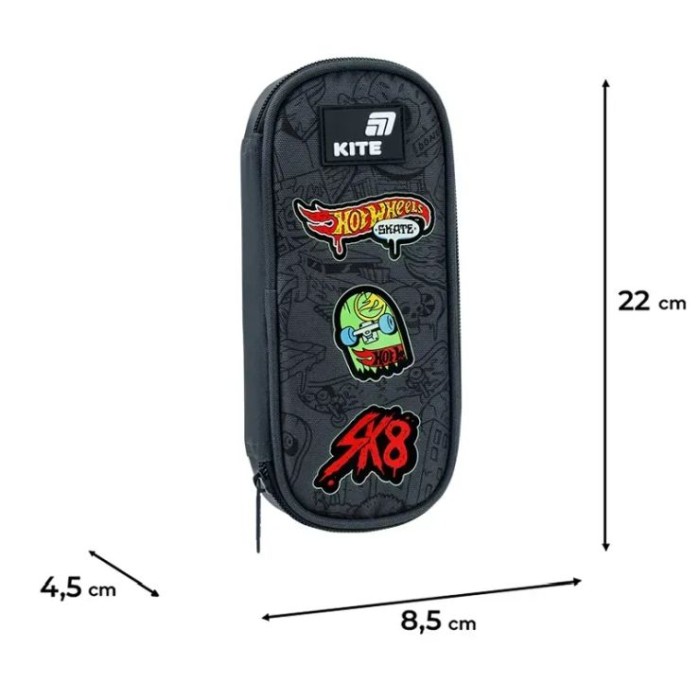 Пенал «HW» 22х4,5х8,5 см 599, ТМ Kite