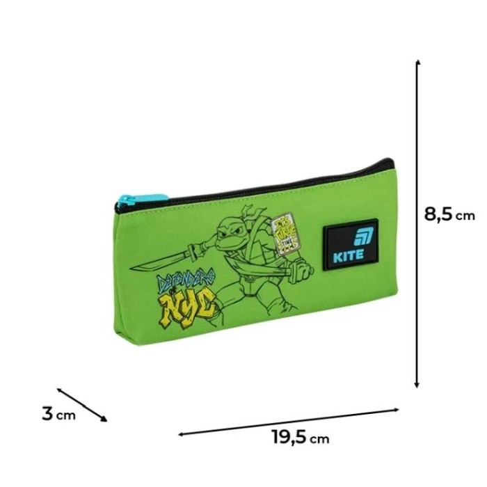 Пенал «Ninja Turtles» 19,5х3х8,5 см 680 NT, ТМ Kite