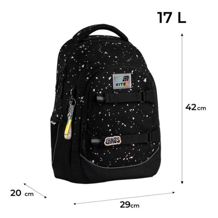 Рюкзак «Holographic» 49х20х22 см 727M, Kite Education teens