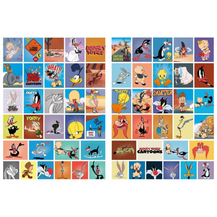 Розмальовка «WB Looney Tunes: Веселий кролик» А4 із наліпками на 16 сторінок, ТМ Ідейка