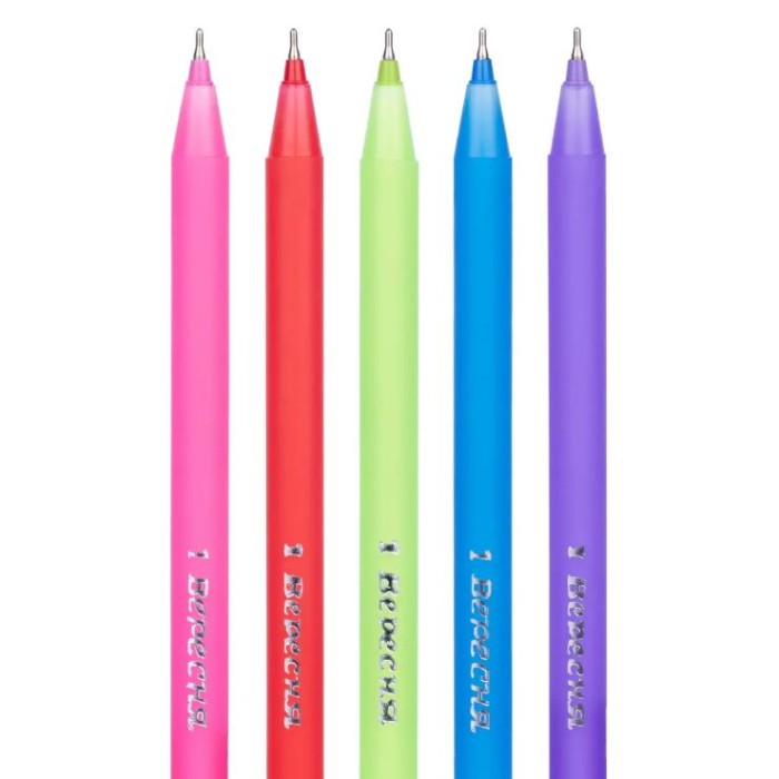 Ручка «Soft touch» масляна синя, ТМ 1 Вересня