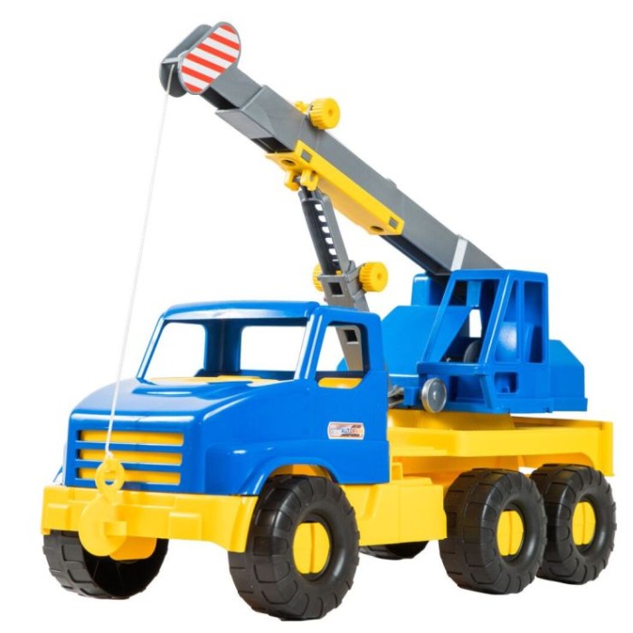Підйомний кран «City Truck» інерційний 24х48х19 см, ТМ Тигрес