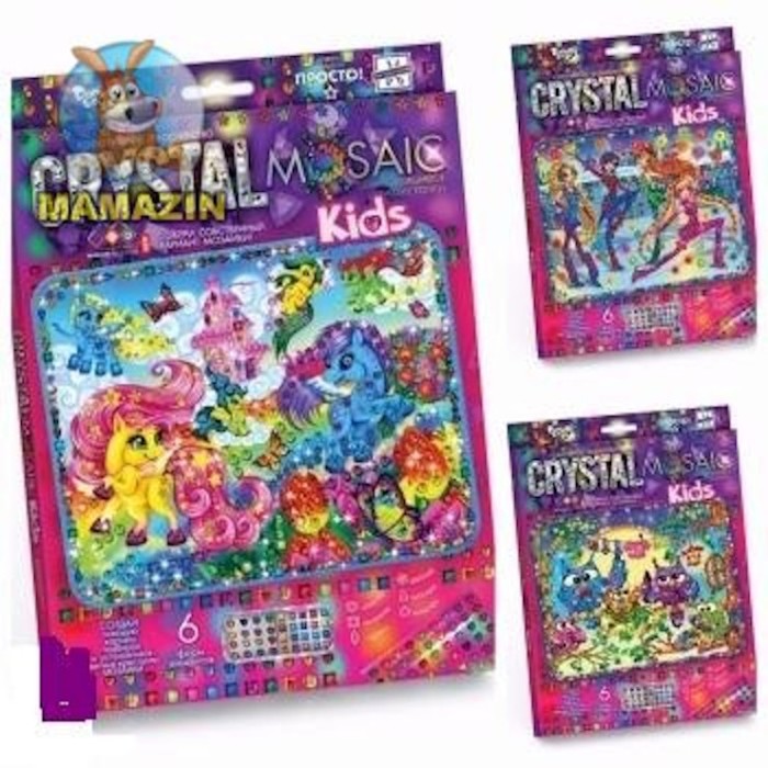 Мозаїка «CRYSTAL MOSAIC KIDS» ТМ Данко Тойс