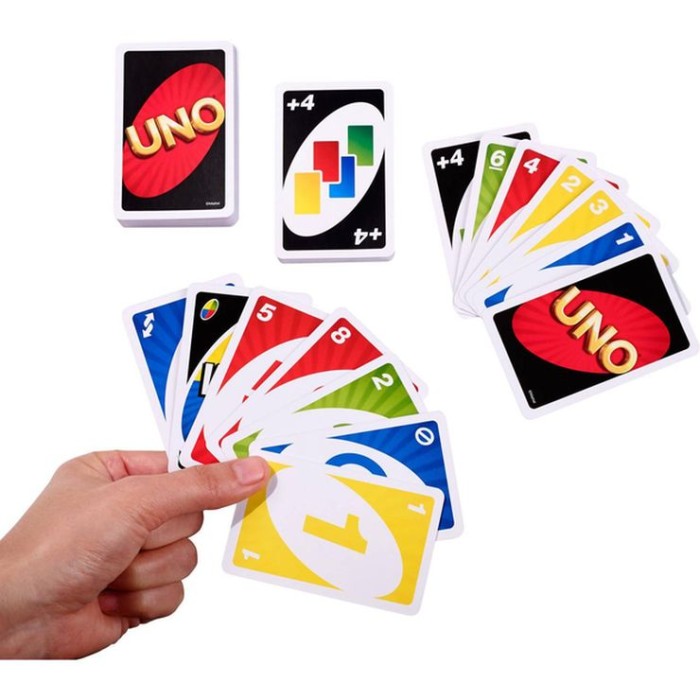 Гра настільна «UNO», у коробці 27х25х3,5 см, ТМ Данко Тойс