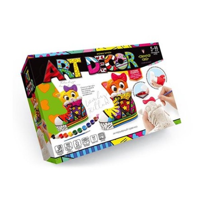 Набір для творчості «ART-DECOR», в асортименті, у кробц 26х7х19 см, ТМ Данко Тойс