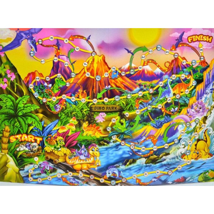 Гра настільна «Dino Park» розважальна, у коробці 36х25х2,5 см, ТМ Данко Тойс