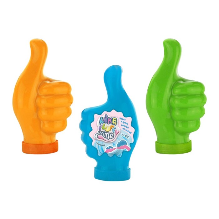 Слайм «LIKE Fluffy Slime», в асортименті, у контейнері 8,5х6,5х16 см, ТМ Данко Тойс