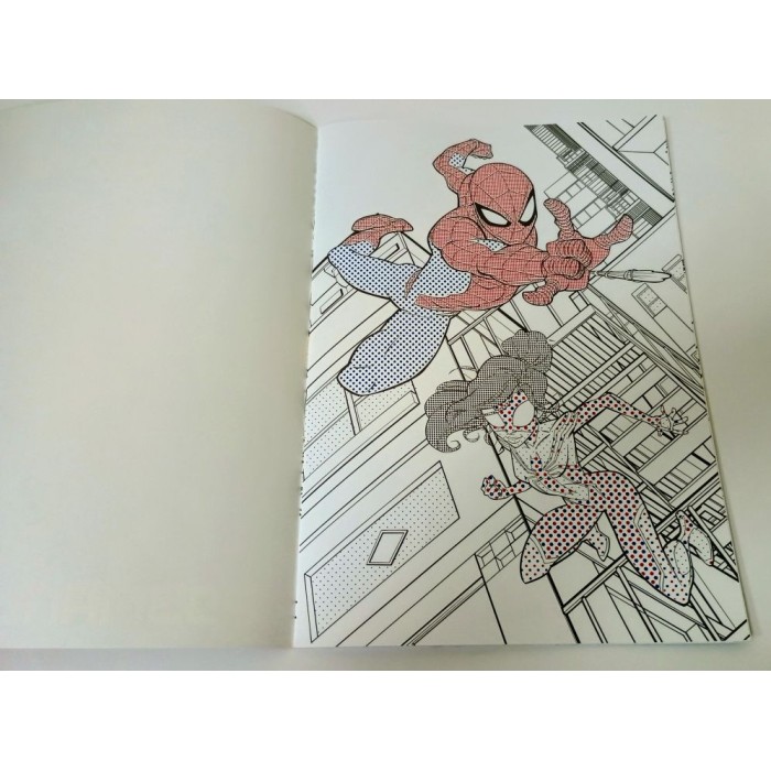Водна розмальовка «Marvel Spiderman» А4 на 6 аркушів з м`якою обкладинкою, ТМ YES