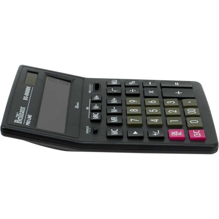 Калькулятор «Brilliant» 15,5х20,5 см, BS-8888BK