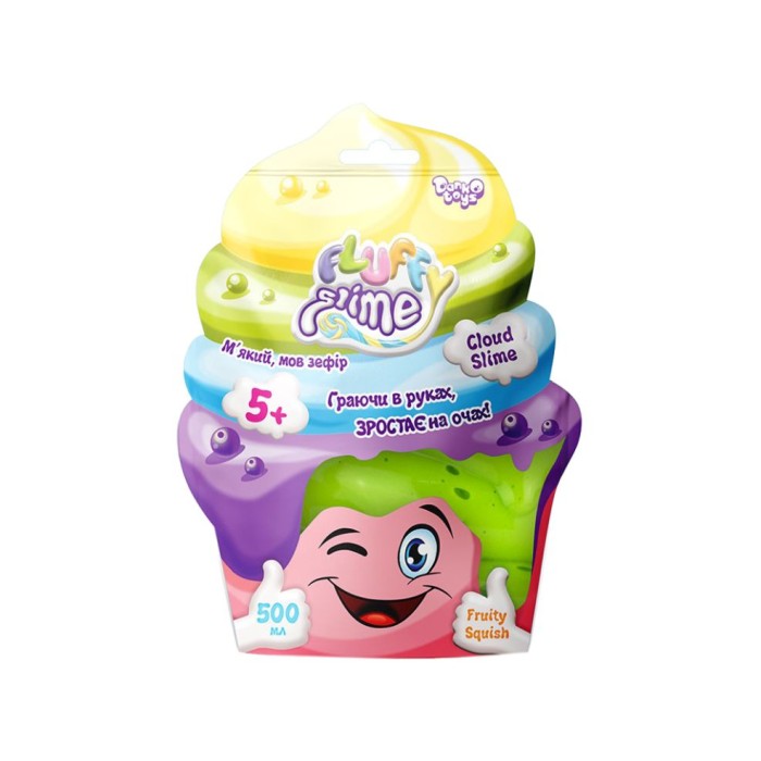 Слайм «Fluffy Slime» у пакеті по 500 г, ТМ Данко Тойс