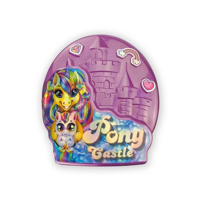 Креативна творчість «Pony Castle», у коробці 28х26х12 см, ТМ Данко Тойс
