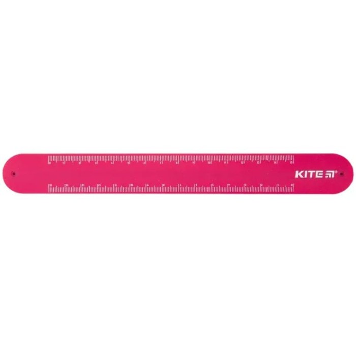 Лінійка-браслет з фігуркою 15 см, рожева,TM Kite
