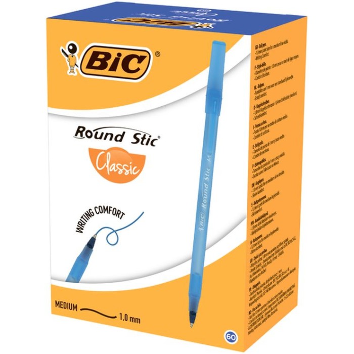Ручка «Round Stic» 0,32 мм синя, Bic